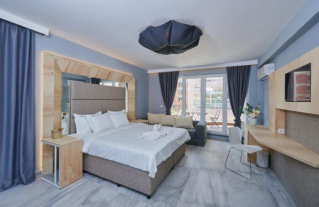 Aparthotel Botabara Del Mar Boutique Pomorie Habitación foto
